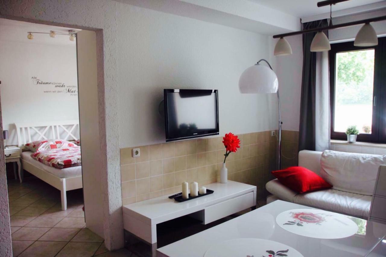Apartmán Haus Am Ufer Mit Rheinpanoramablick Koblenc Exteriér fotografie